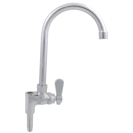 Bk Resources Optiflow Add-On Faucet, 5" Gooseneck, Heavy Duty Spout BKF-AF-5G-G